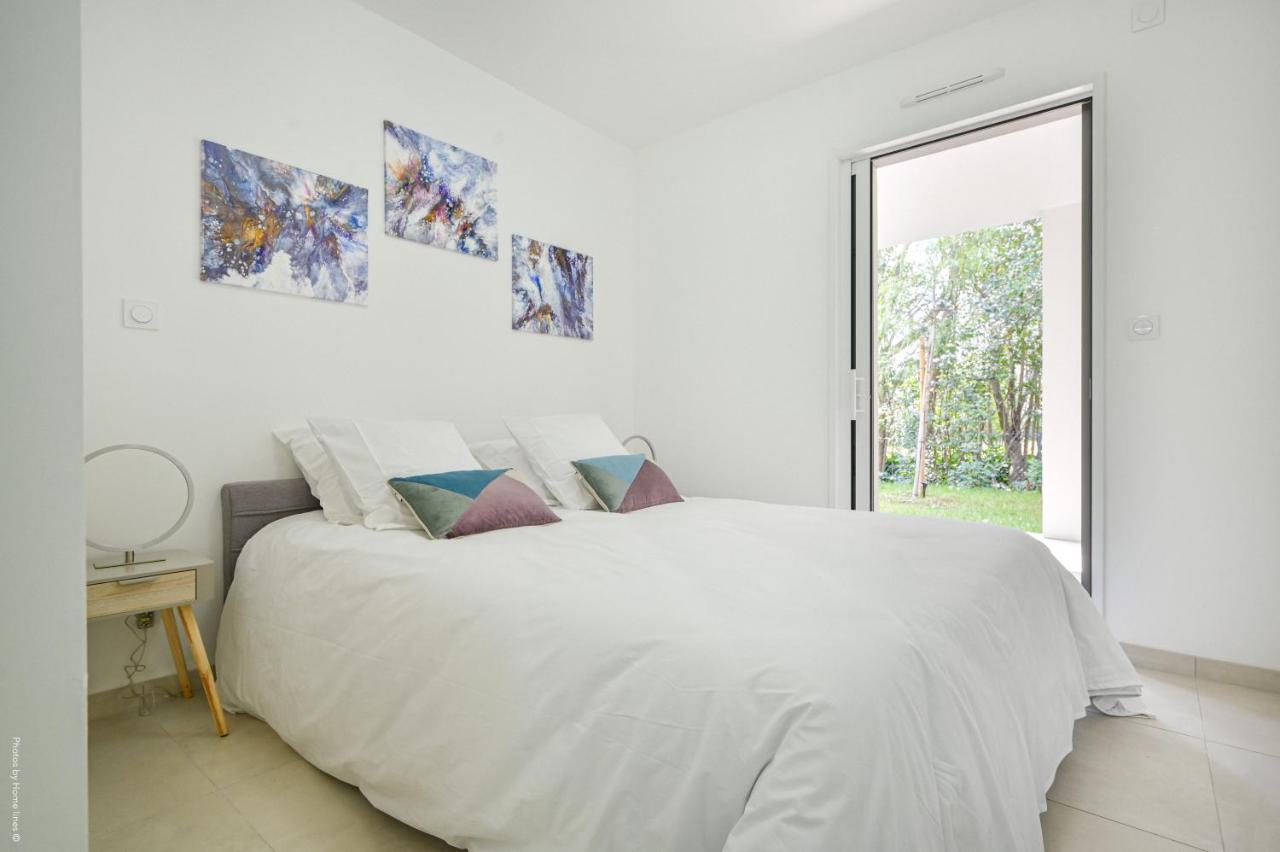 T3 Neuf - C13 - Jardin-Terrasse Et Piscine - Acces Direct Plages Et Centre Village แซ็งต์-ซีร์-ซูร์-แมร์ ภายนอก รูปภาพ